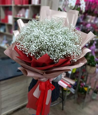 Букет цветов из: Гипсофила в Терней